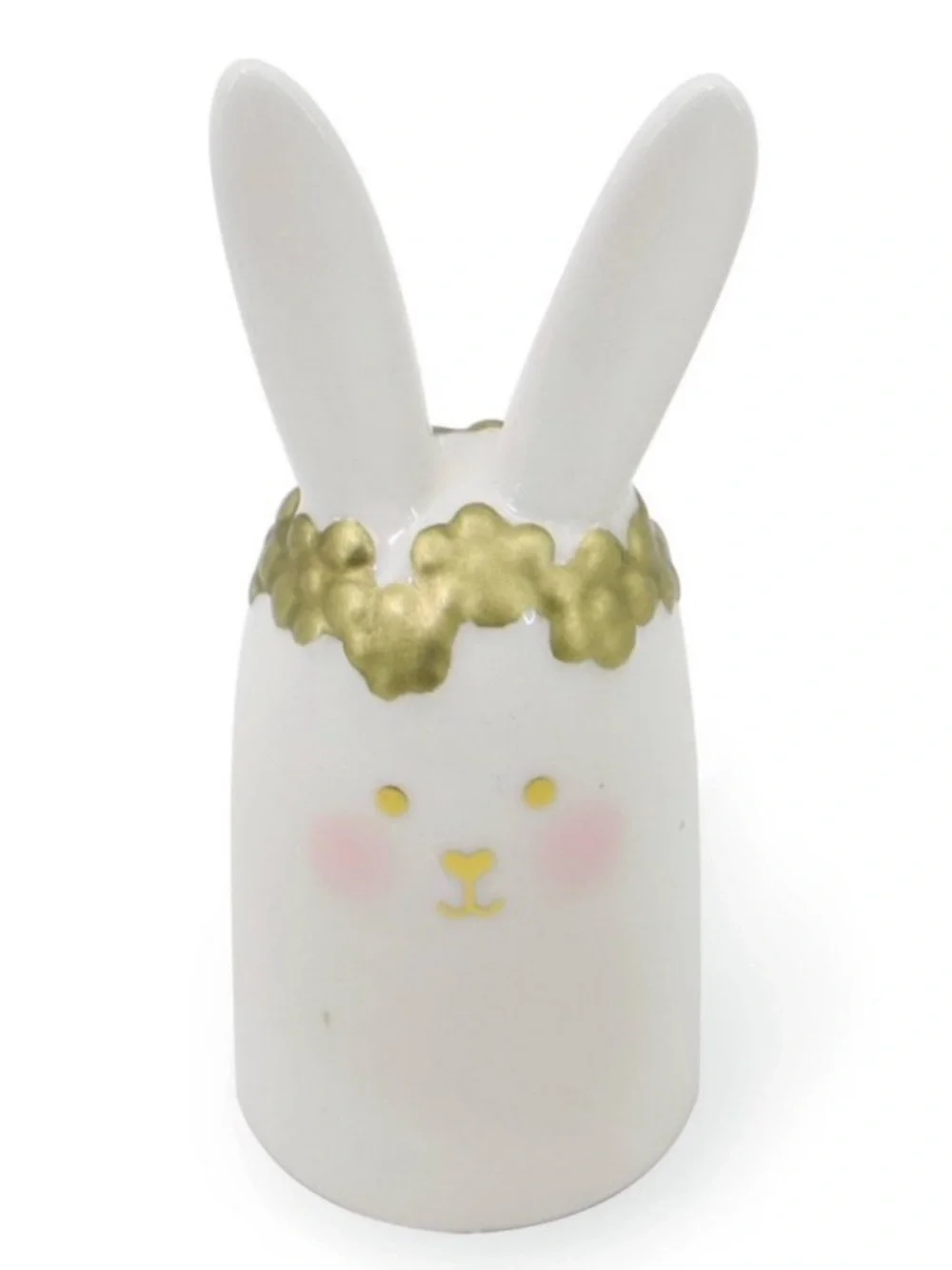 Last Set! Target Bullseye Full Set of 3 White Ceramic Bunny Head Figurines 2026